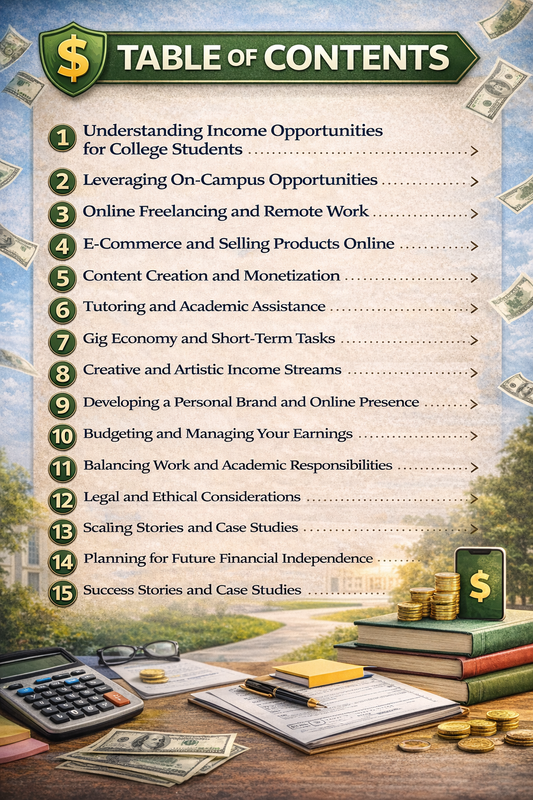 Simple Ways College Students Can Earn Money