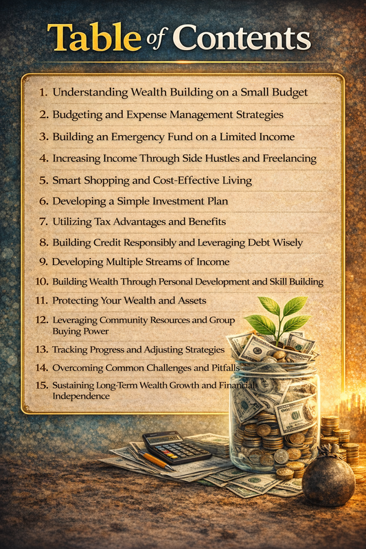 10 Ways to Build Wealth on a Small Budget