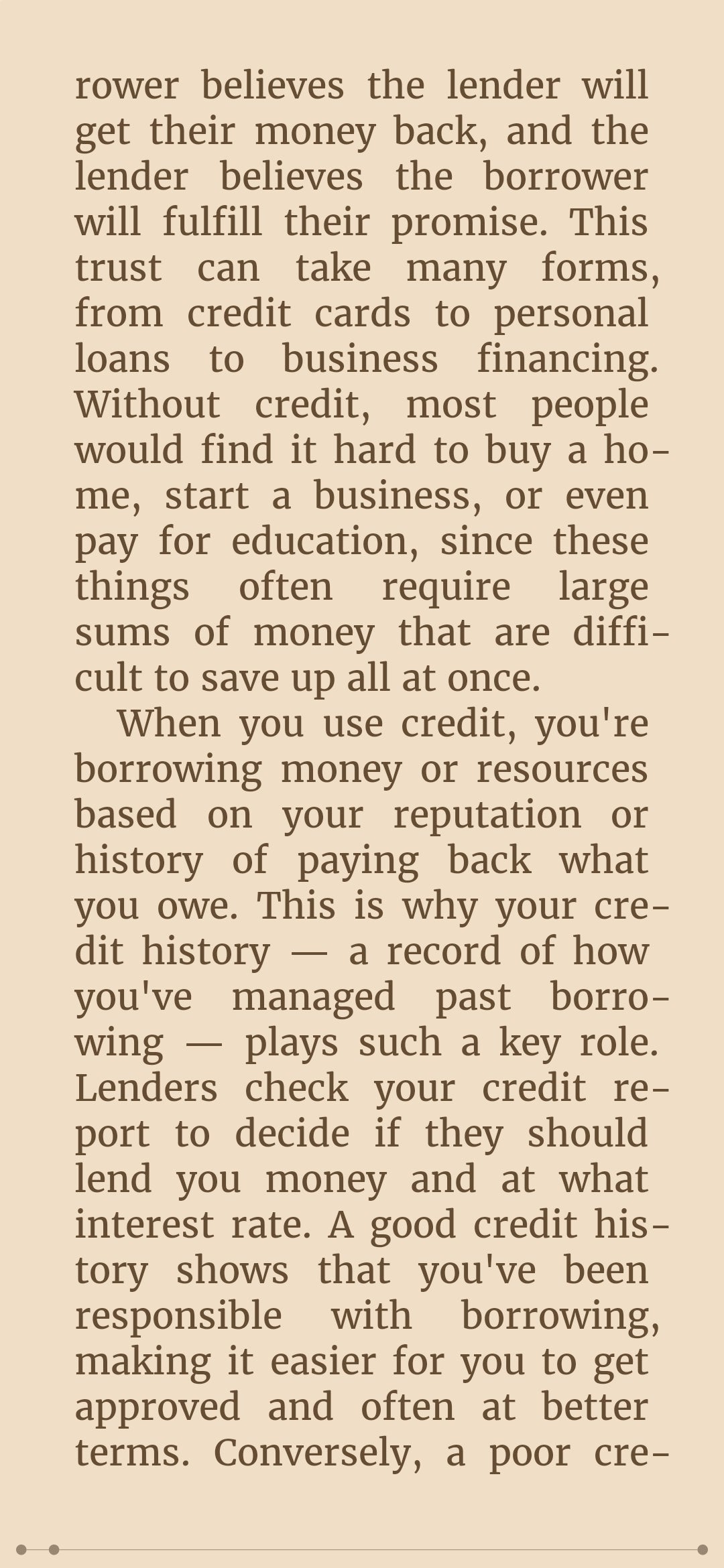 How to Strengthen Credit and Expand Financial Opportunity
