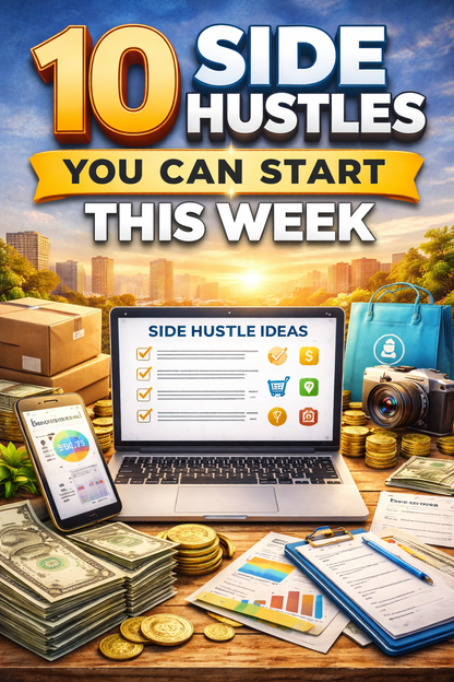 10 Side Hustles You Can Start This Week