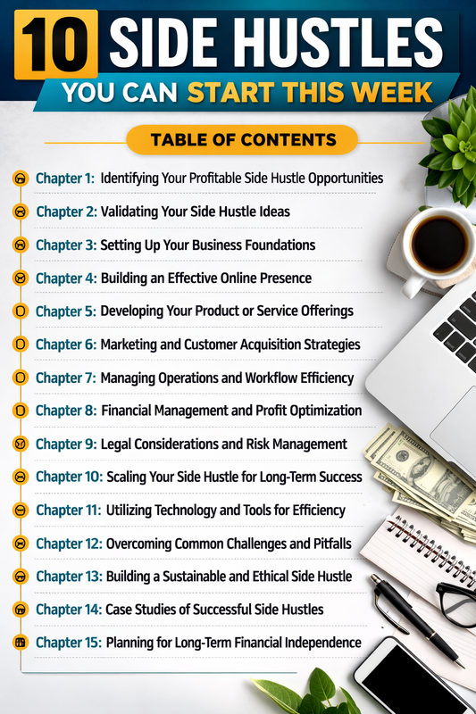 10 Side Hustles You Can Start This Week