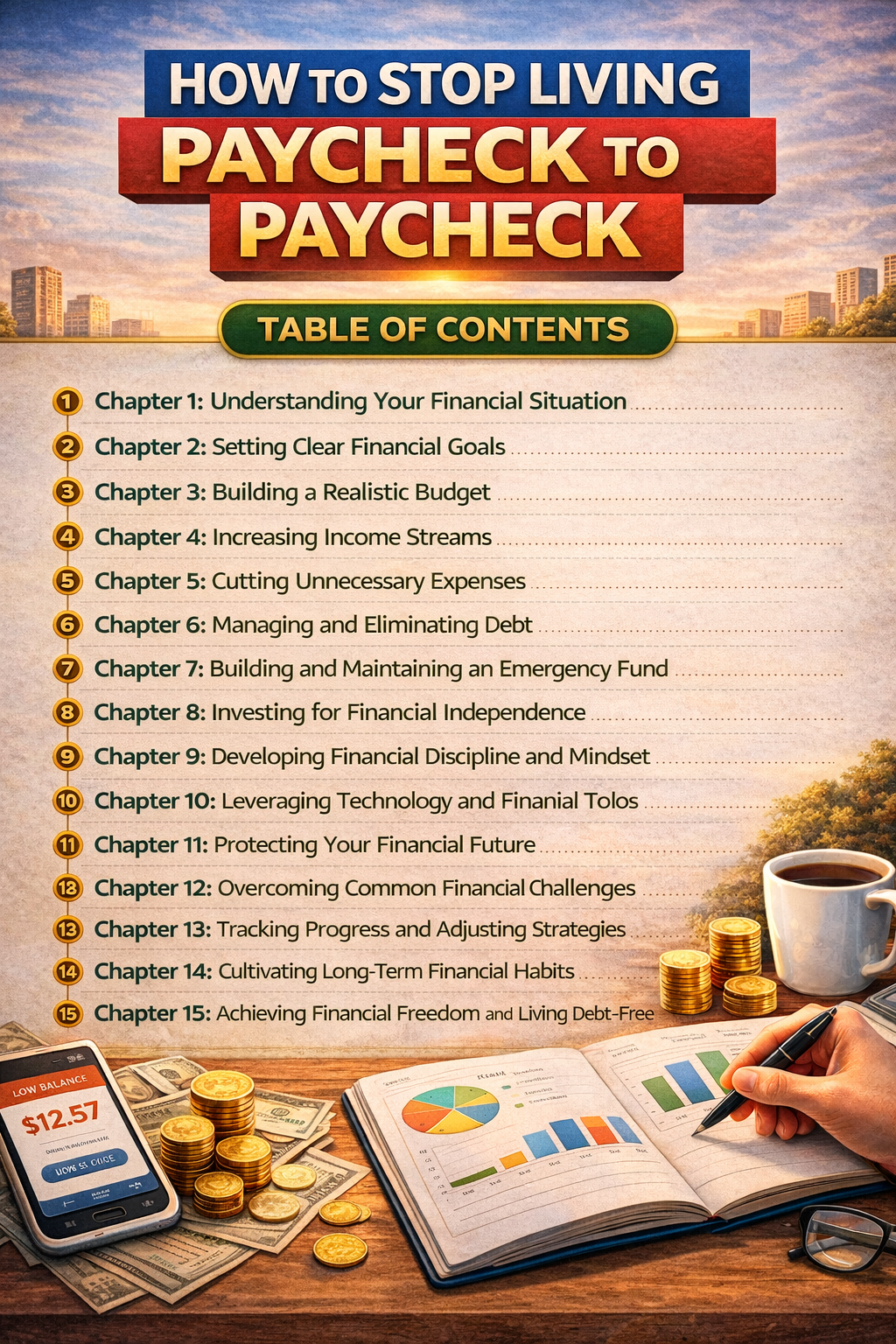 How to Stop Living Paycheck to Paycheck