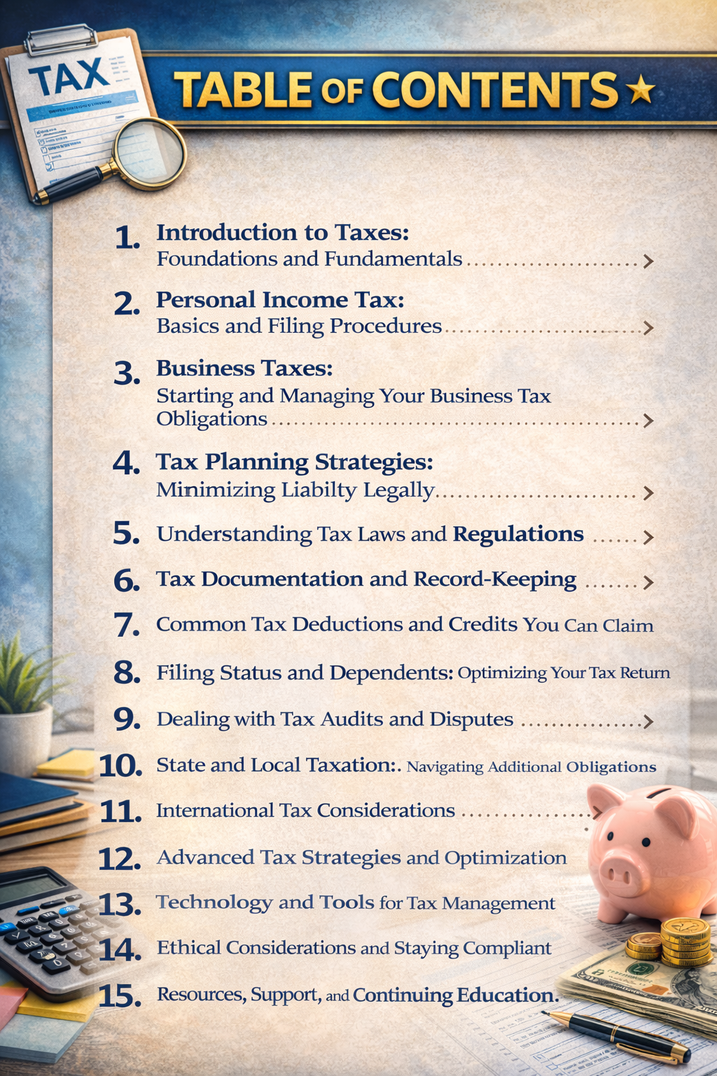 The Beginner's Guide to Taxes