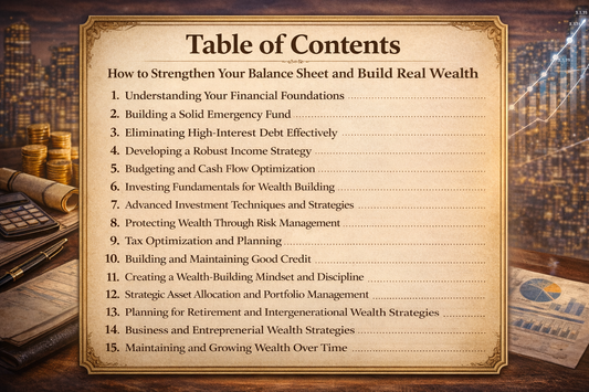 How to Strengthen Your Balance Sheet and Build Real Wealth