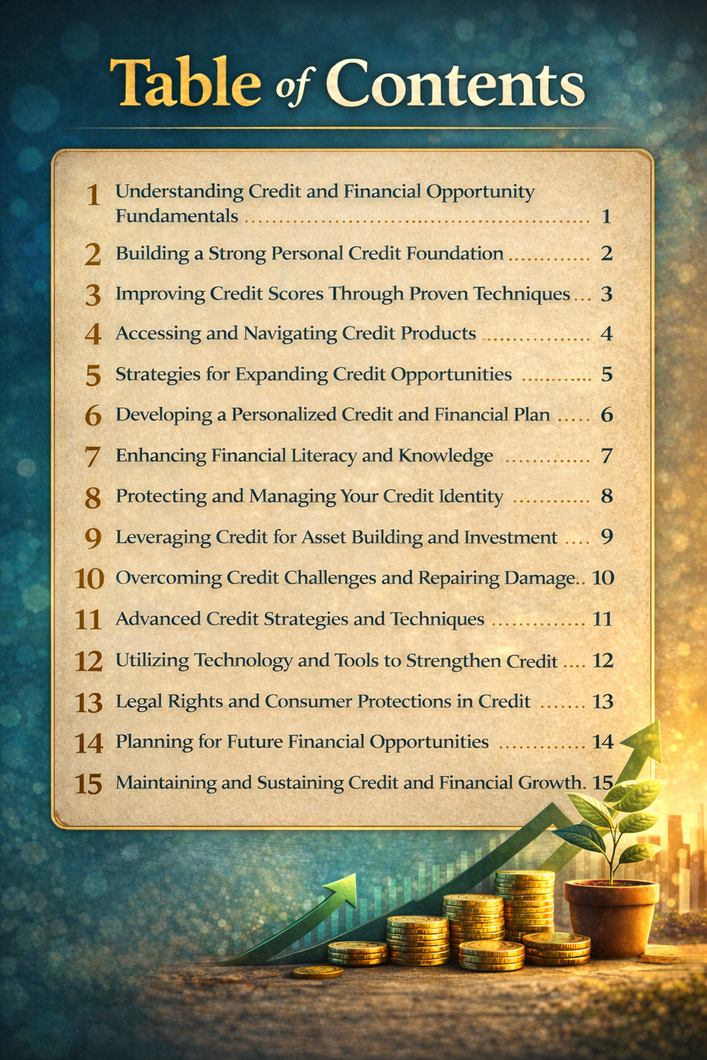 How to Strengthen Credit and Expand Financial Opportunity