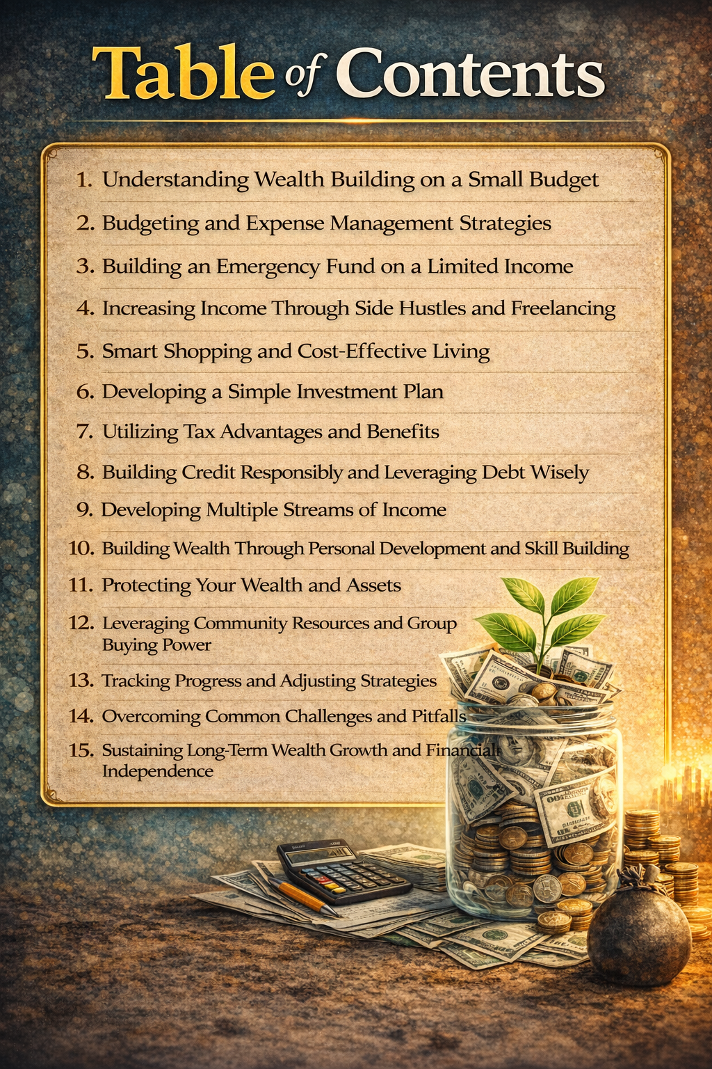 10 Ways to Build Wealth on a Small Budget