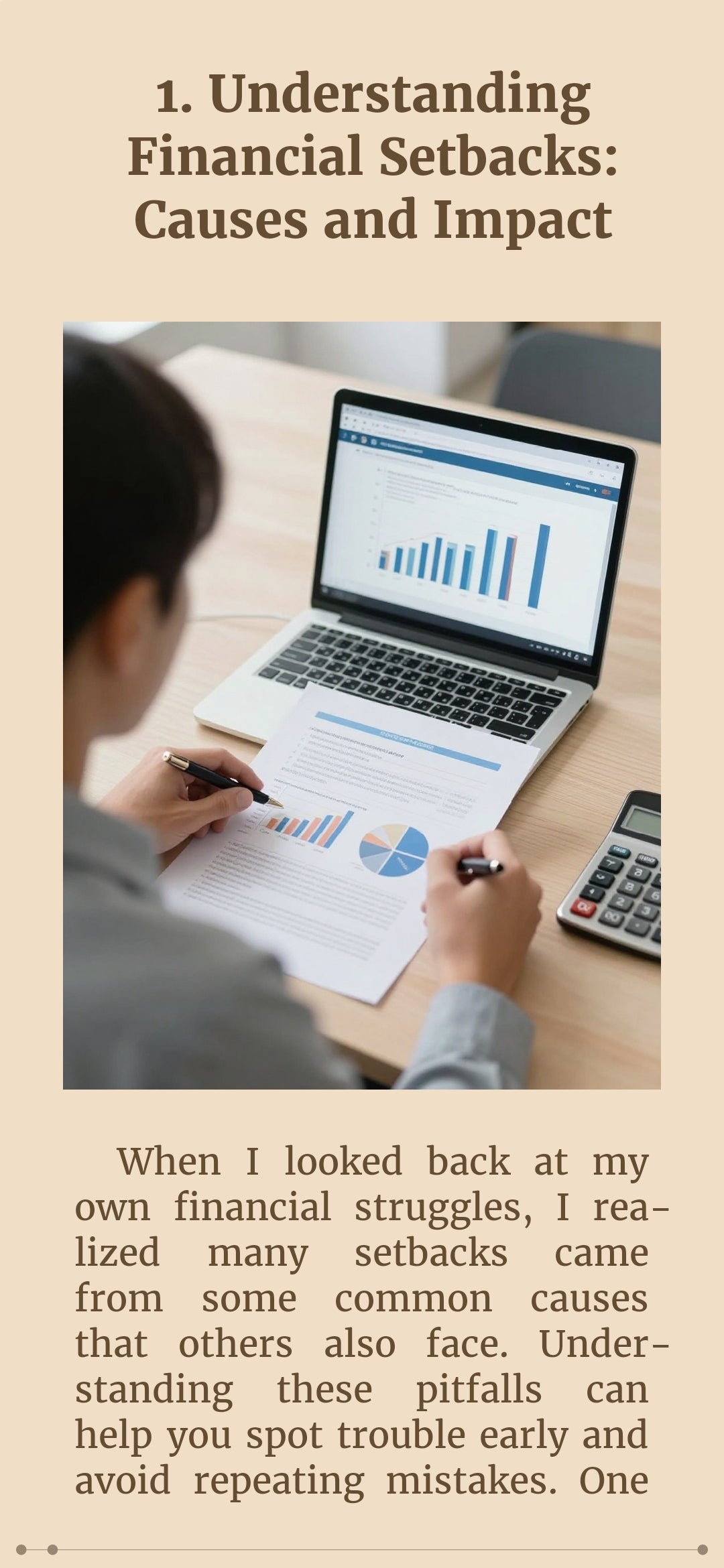 Rebuilding After a Financial Setback