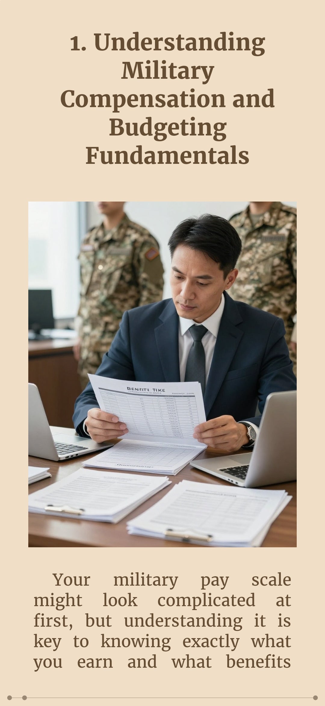 How to Survive on a Military Salary