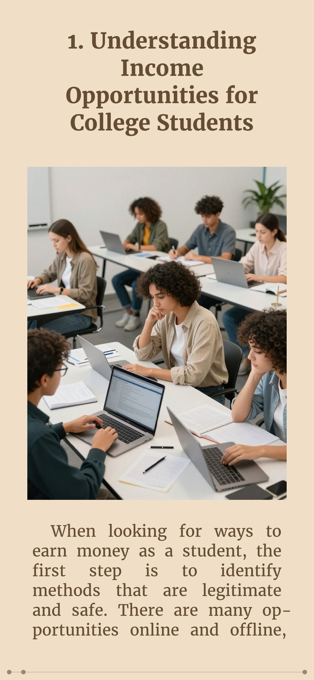 Simple Ways College Students Can Earn Money
