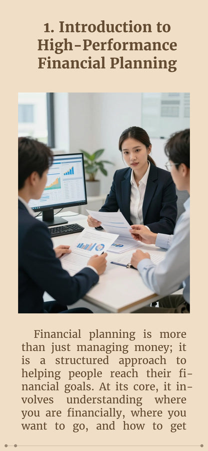 How to Build a High-Performance Financial Plan