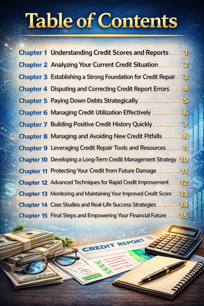 How to Fix Your Credit Fast
