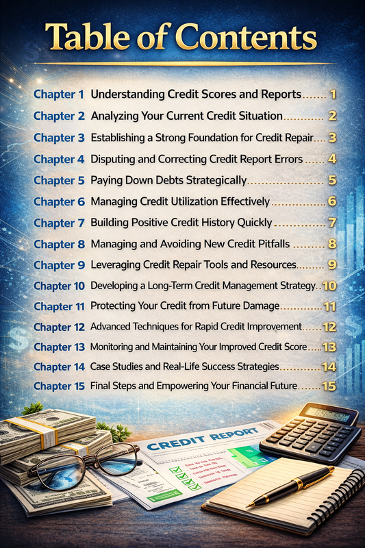 How to Fix Your Credit Fast